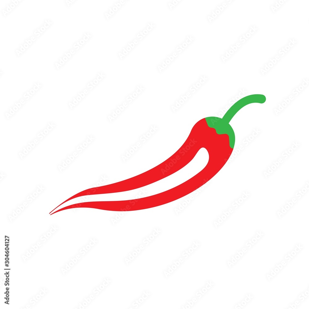 Red Hot Chili logo designs concept vector, Spicy Pepper logo designs template
