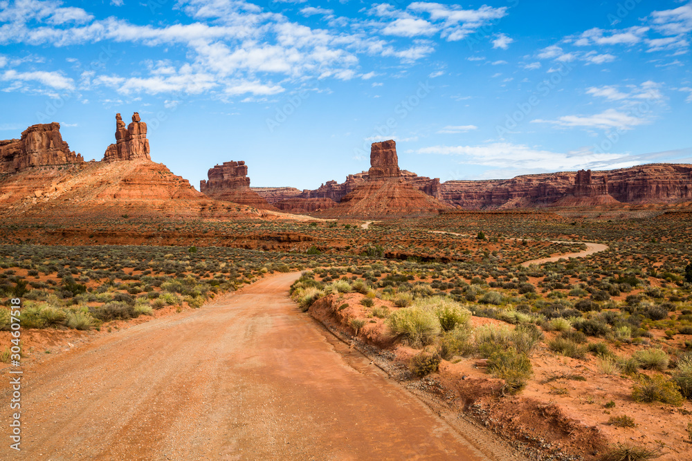 Road trip through southern Utah desert towers and red dirt. Road trip through southern Utah desert towers and red dirt.