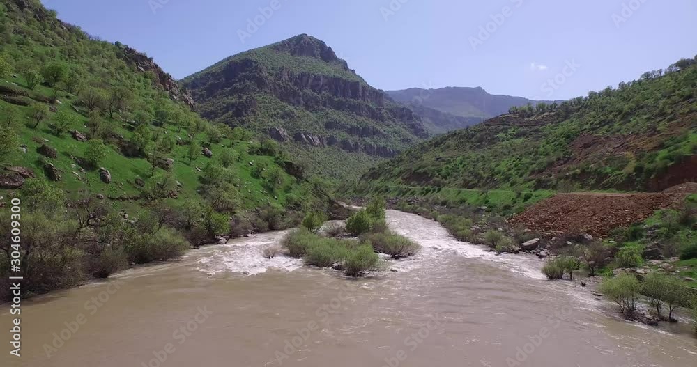 Big River between nice mountain Kurdistan Big River between nice mountain Kurdistan