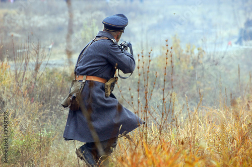 Obraz na płótnie German Luftwaffe soldier In World War II