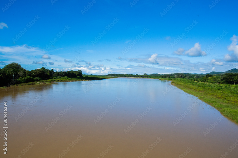 Río Grande de Terraba en Costa Rica