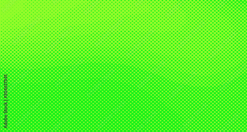 Green yellow pop art background abstract vector comics style blank layout template with clouds beams and isolated dots pattern. For sale banner for your designe 1960s. with copy space eps10