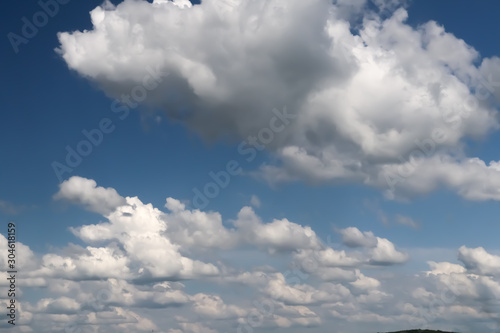 Obraz na płótnie Clouds w salonie