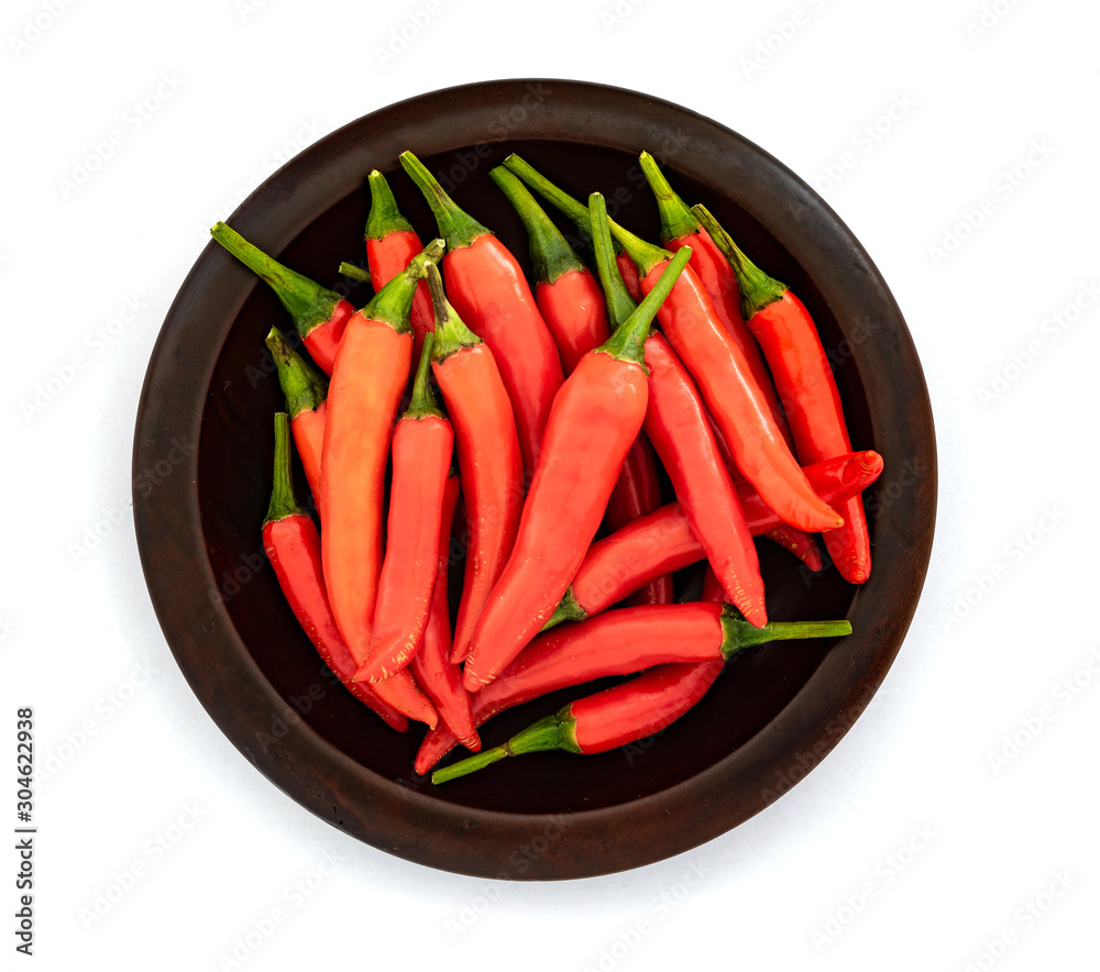 fresh red chilli pepper , rich of antioxidant herbal food fresh red chilli pepper , rich of antioxidant herbal food