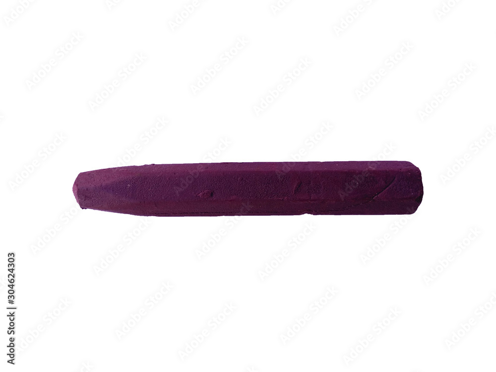 Wax pastel or crayon with clipping path. Crayon on white background. Wax pastel or crayon with clipping path. Crayon on white background.