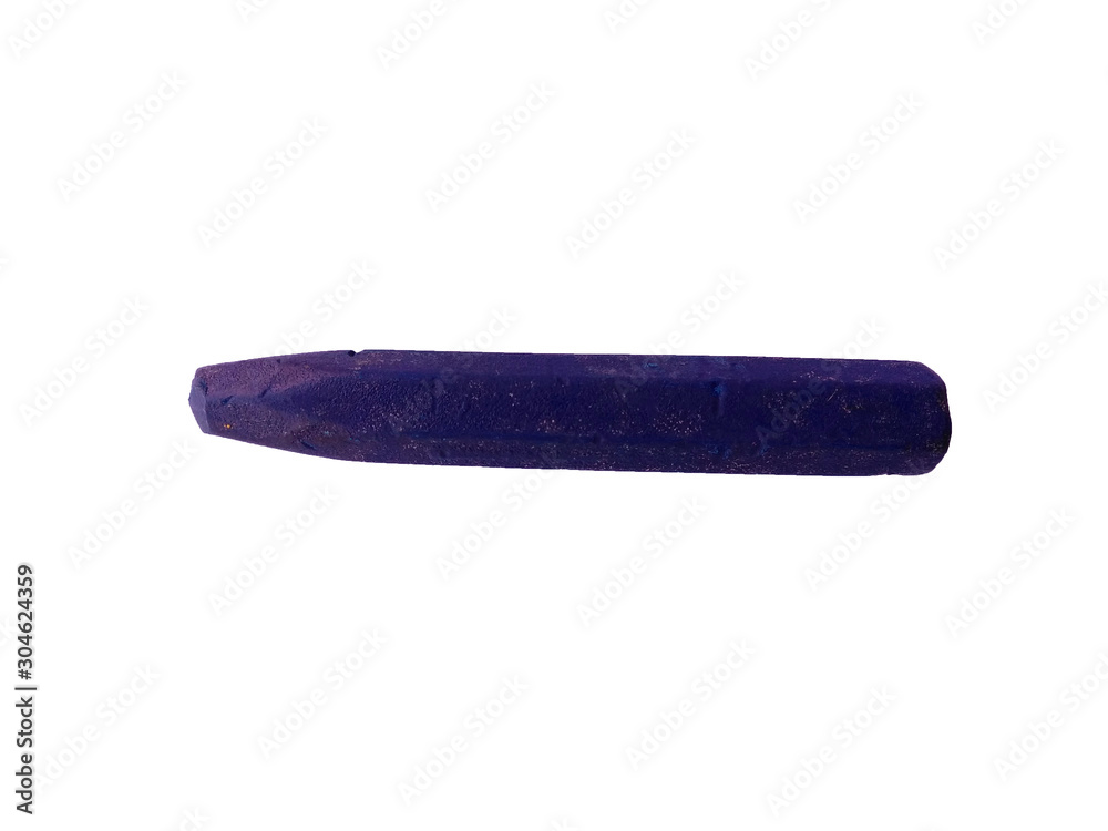 Wax pastel or crayon with clipping path. Crayon on white background. Wax pastel or crayon with clipping path. Crayon on white background.