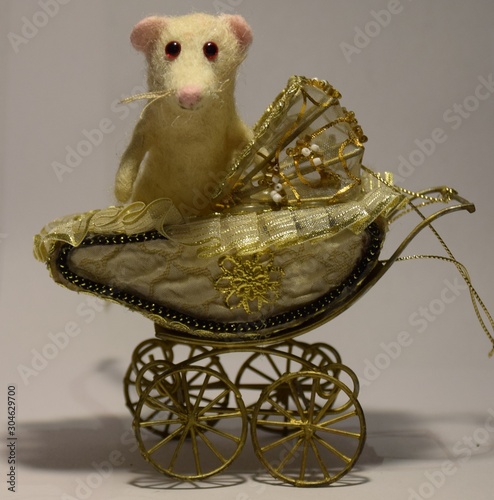  New Year's mouse - a symbol of the coming year