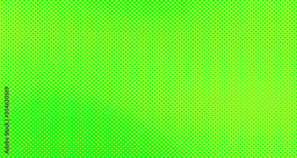 Green yellow pop art background abstract vector comics style blank layout template with clouds beams and isolated dots pattern. For sale banner for your designe 1960s. with copy space eps10