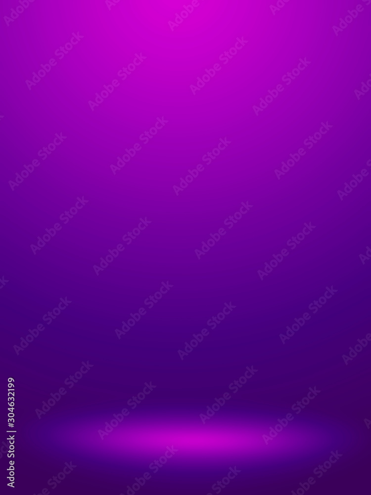 Blue and purple background. Elegant and beautiful studio background.