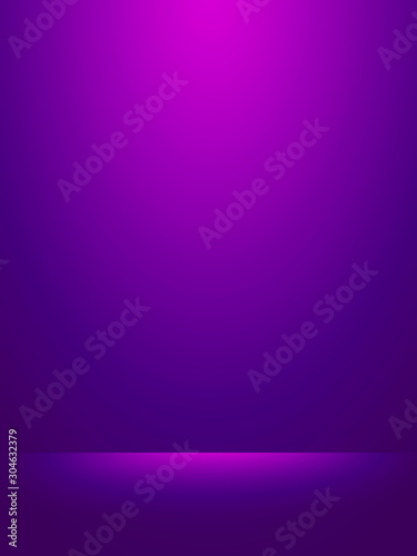 Blue and purple background. Elegant and beautiful studio background.