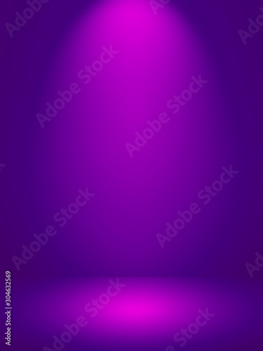 Blue and purple background. Elegant and beautiful studio background.