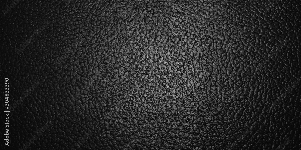 shiny black leather texture background. with selective focus - obrazy, fototapety, plakaty 
