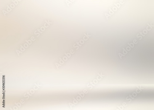 Subtle space 3d background. Pastel blurred texture. White grey delicate illustration. Interactive simple pattern.