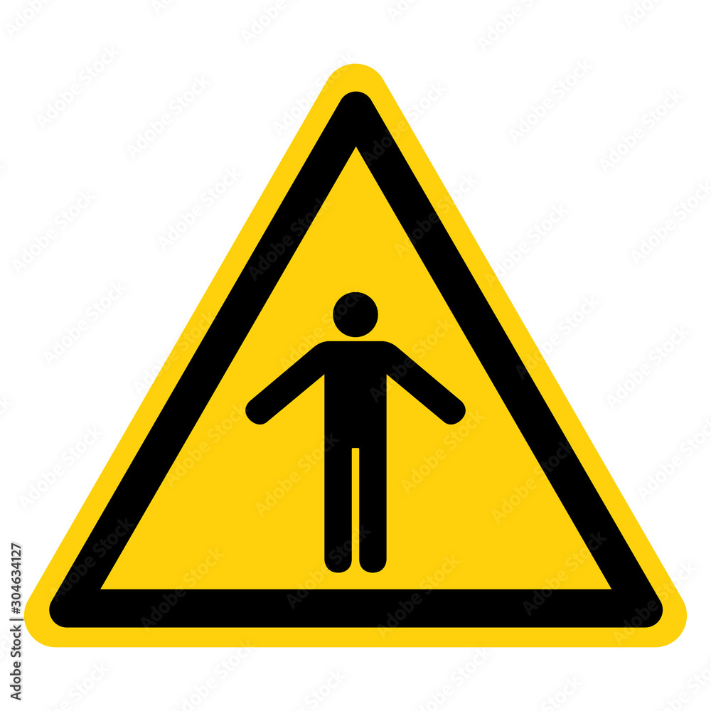 Warning Do Not Enter Symbol Sign, Vector Illustration, Isolate On White Background Label. EPS10 Warning Do Not Enter Symbol Sign, Vector Illustration, Isolate On White Background Label. EPS10