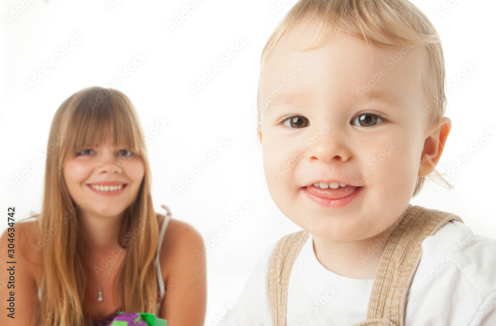 big sister and baby brother laughing and smiling big sister and baby brother laughing and smiling