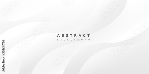 White background with  smooth line curve and simple design