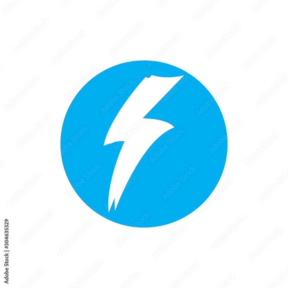 lightning logo vector template illustration lightning logo vector template illustration