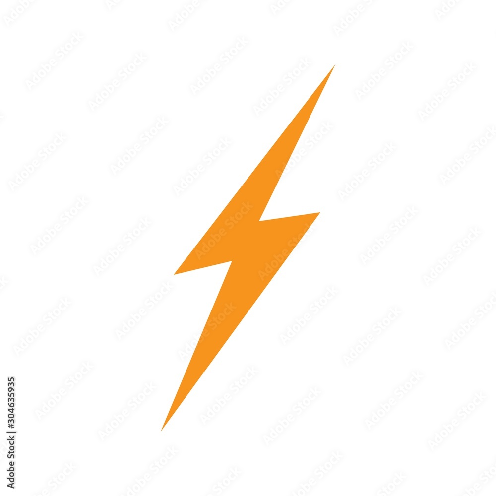 lightning logo vector template illustration lightning logo vector template illustration