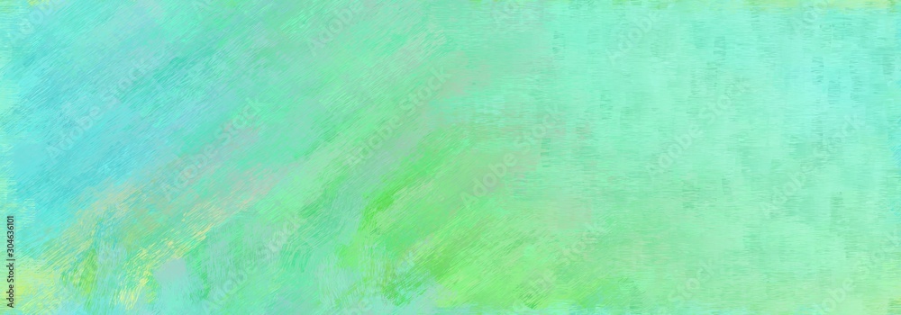 endless pattern. grunge abstract background with aqua marine, pastel green and tea green color. can be used as wallpaper, texture or fabric fashion printing