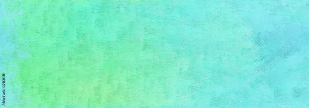 abstract seamless pattern brush painted background with aqua marine, light green and pastel green color. can be used as wallpaper, texture or fabric fashion printing