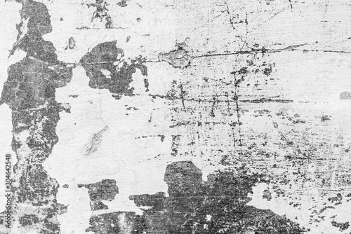 Wallpaper Mural Texture of a concrete wall with cracks and scratches which can be used as a background Torontodigital.ca