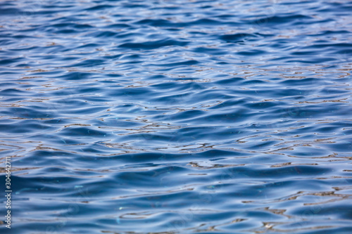 Blue expanse of water at sea as abstract background © schankz