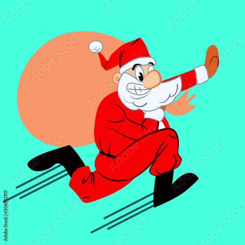 santa claus en navidad