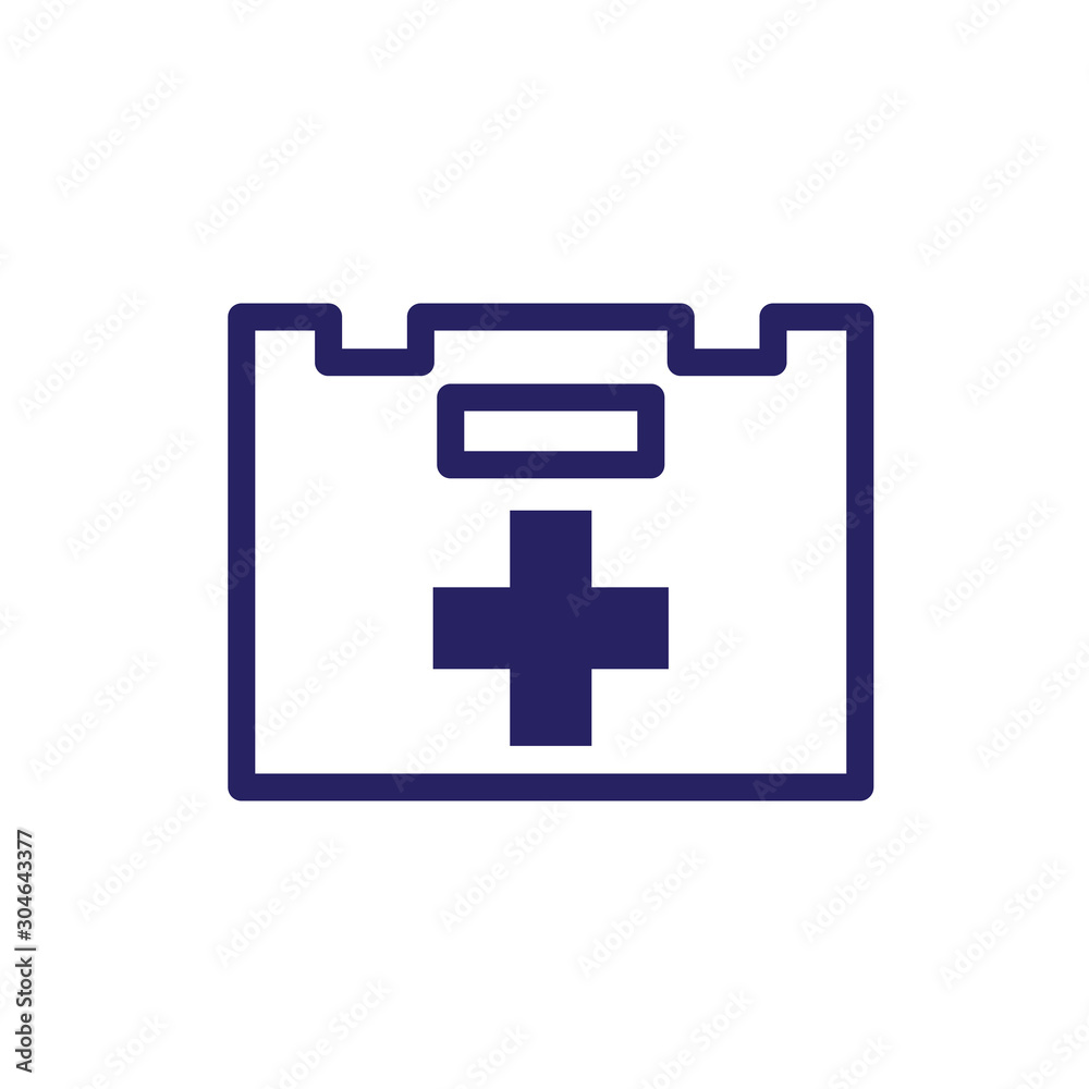 first aid box icon logo collection first aid box icon logo collection