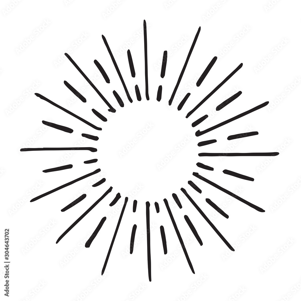 doodle design element. hand drawn of spark firework. vector illustration isolated on white background. doodle design element. hand drawn of spark firework. vector illustration isolated on white background.