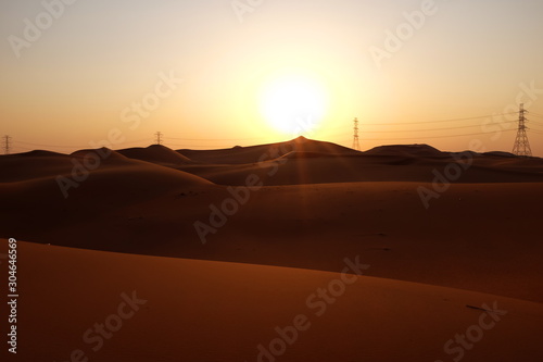 Beautiful desert sunrise in Saudi Arabia. New Day, New Beginnings © sulit.photos