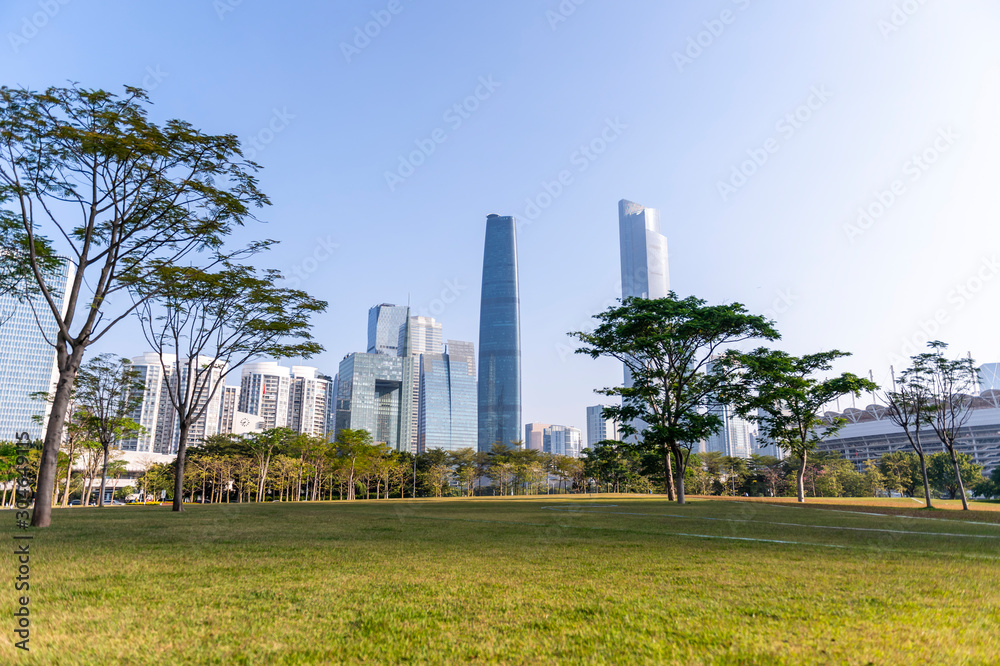 Cityscape of Guangzhou, China