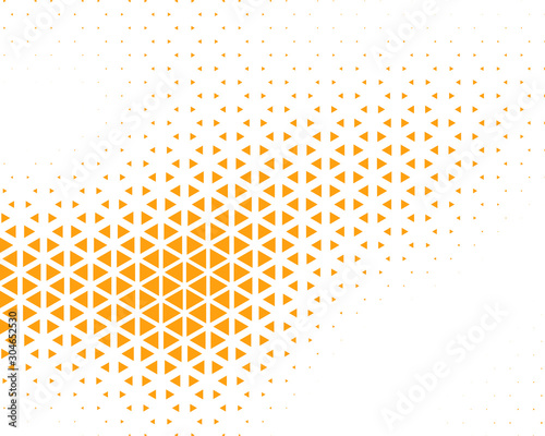 Abstract traingle yellow colour vector pattern photo
