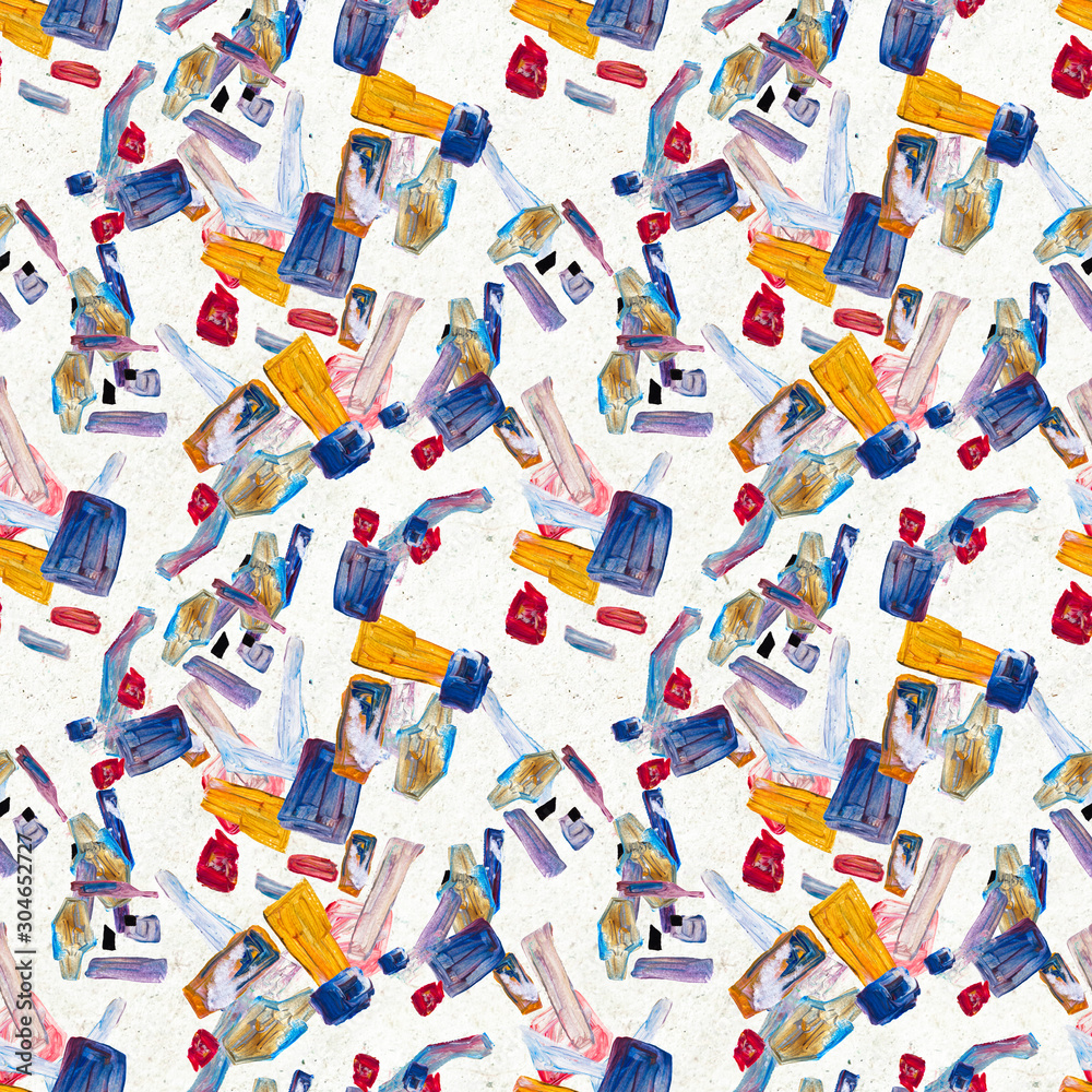 Seamless pattern made by hand drawn paint strokes. Seamless pattern made by hand drawn paint strokes.