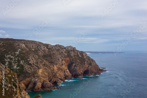 Cabo da Roca  the western point of Europe  Portugal