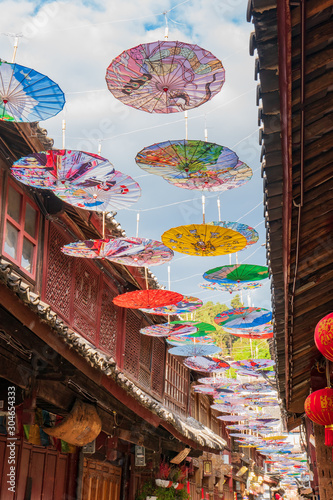 世界遺産麗江の町並み