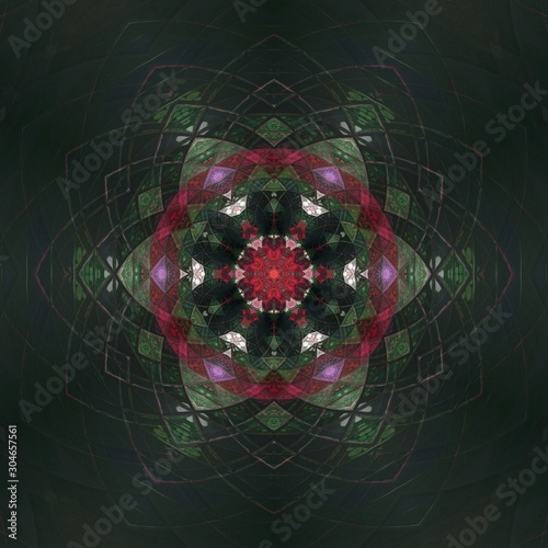 RED ABSTRCTS PATTERN photo