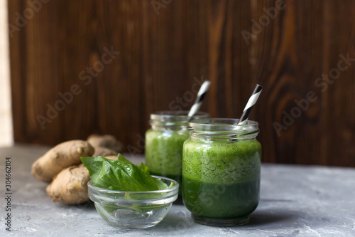 spinach and ginger smoothie