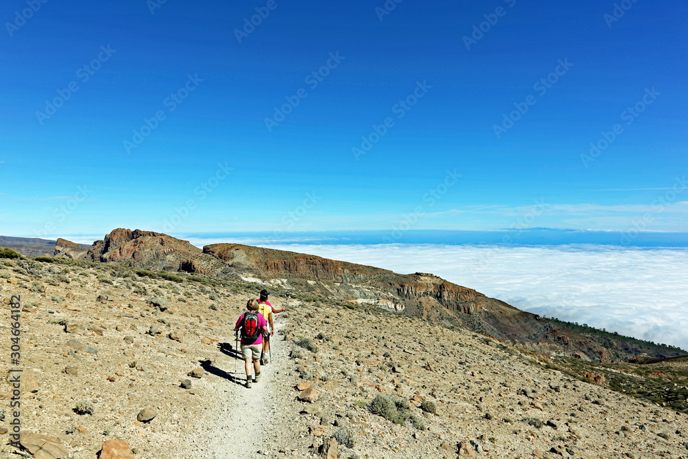 Fototapeta premium Wandern auf Teneriffa