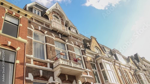 The Hague, Netherlands- Old Town Streetscape (Groot Hertoginnelaan) photo