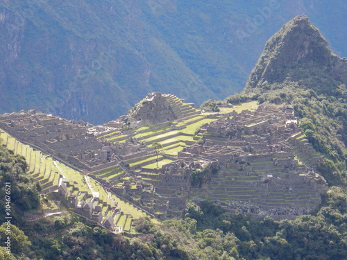 Machu Picchu ancient Inca city, andean region, Peru