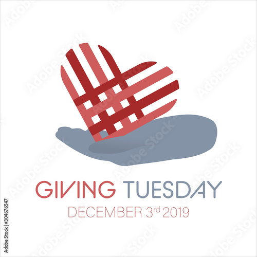 Special day. Giving Tuesday banner design.