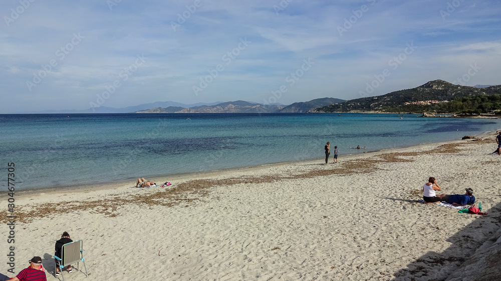 Corsica is a beautiful french island in Mediterranean sea Corsica is a beautiful french island in Mediterranean sea