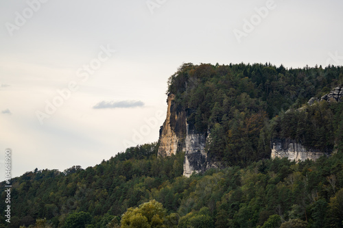 Fototapeta Naklejka Na Ścianę i Meble -  Rock formations in saxony switzerland