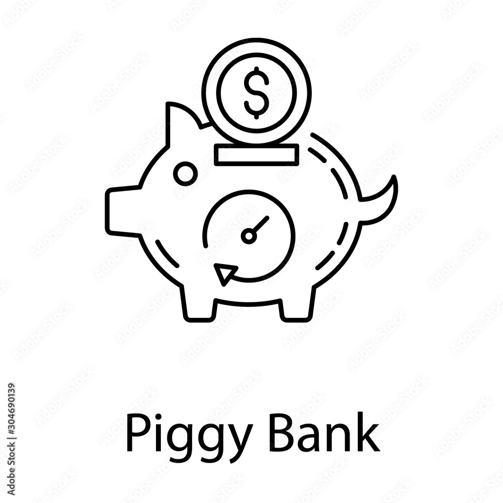 Piggy Bank Savings 