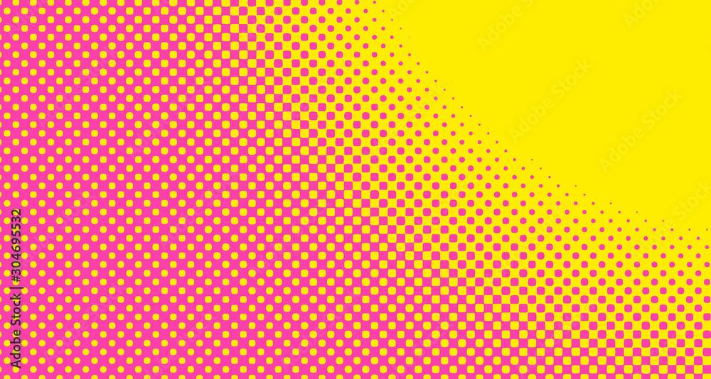 Pink halftone pop art background abstract vector comics style blank layout template with clouds beams and isolated dots pattern. For sale banner for your designe 1960s. with copy space eps10 Pink halftone pop art background abstract vector comics style blank layout template with clouds beams and isolated dots pattern. For sale banner for your designe 1960s. with copy space eps10