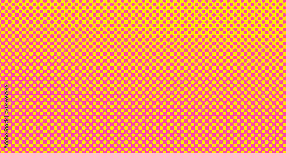 Pink halftone pop art background abstract vector comics style blank layout template with clouds beams and isolated dots pattern. For sale banner for your designe 1960s. with copy space eps10 Pink halftone pop art background abstract vector comics style blank layout template with clouds beams and isolated dots pattern. For sale banner for your designe 1960s. with copy space eps10