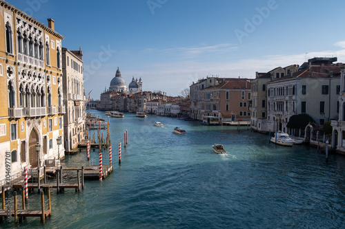 Grand canal view at Venice, Italy © Gnac49