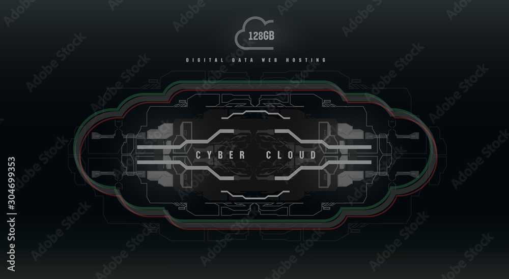 Cloud data center background, information request processing, computer technologies, isometric vector ultraviolet Cloud data center background, information request processing, computer technologies, isometric vector ultraviolet
