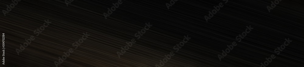 wide banner background with digital line design and black, very dark green and dark slate gray colors and space for text or image