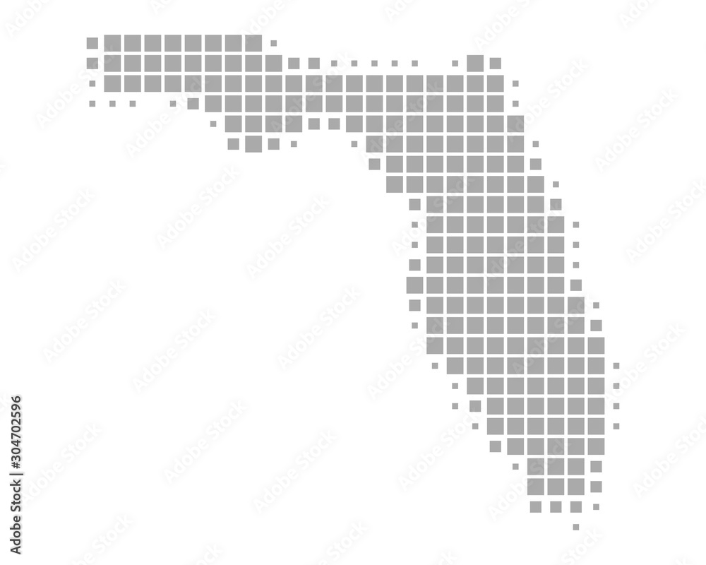Karte von Florida